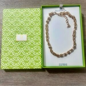 House of Harlow 1960 Gold Chain Necklace | 17”+3” Adjustable | Nickel-Free